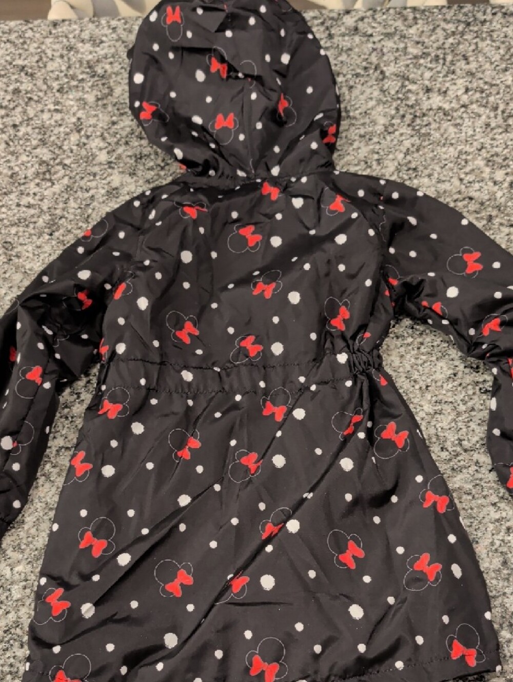 Disney Black and Red Minnie Mouse Raincoat - Picture 5 of 5
